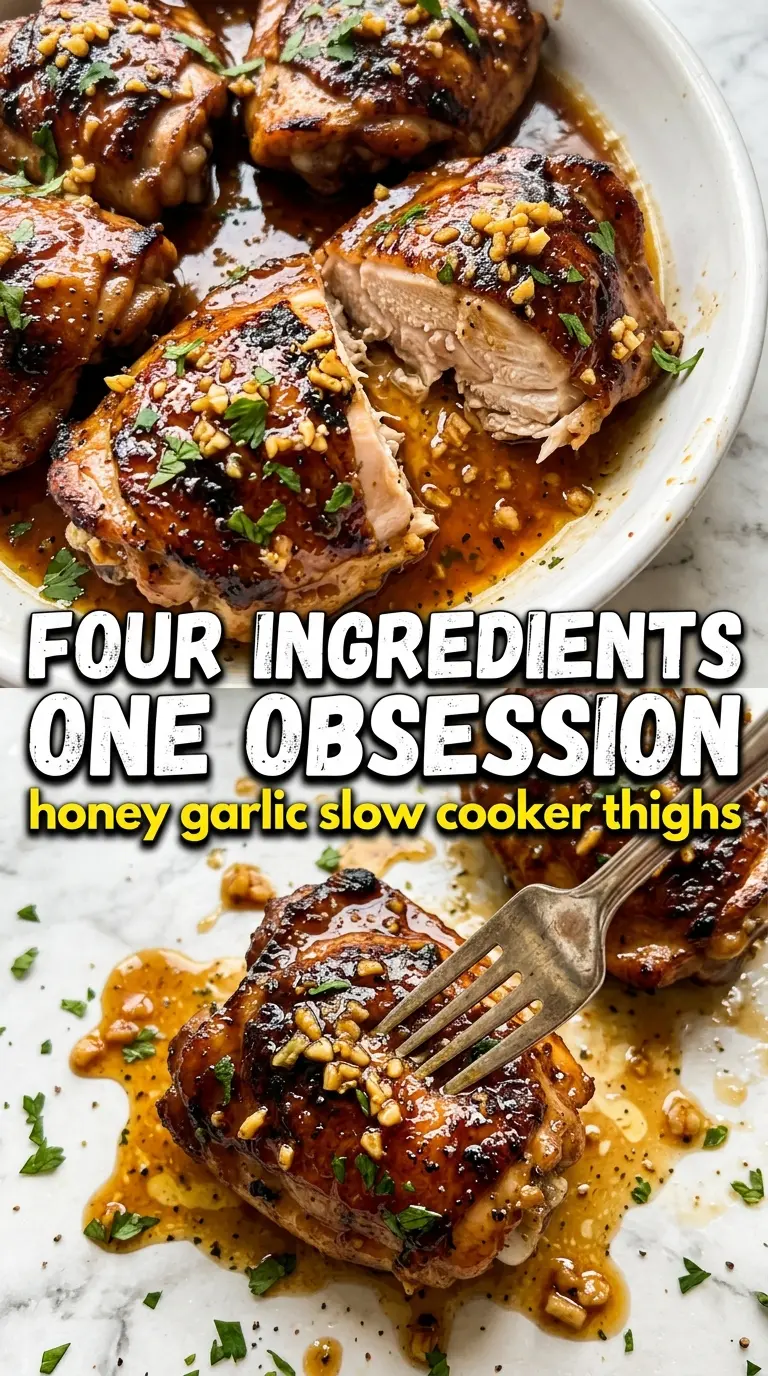 Cooked chicken thighs with sauce