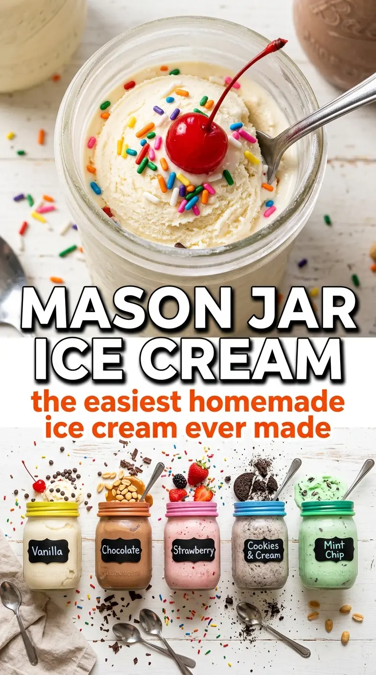 Scoop of homemade ice cream in a bowl