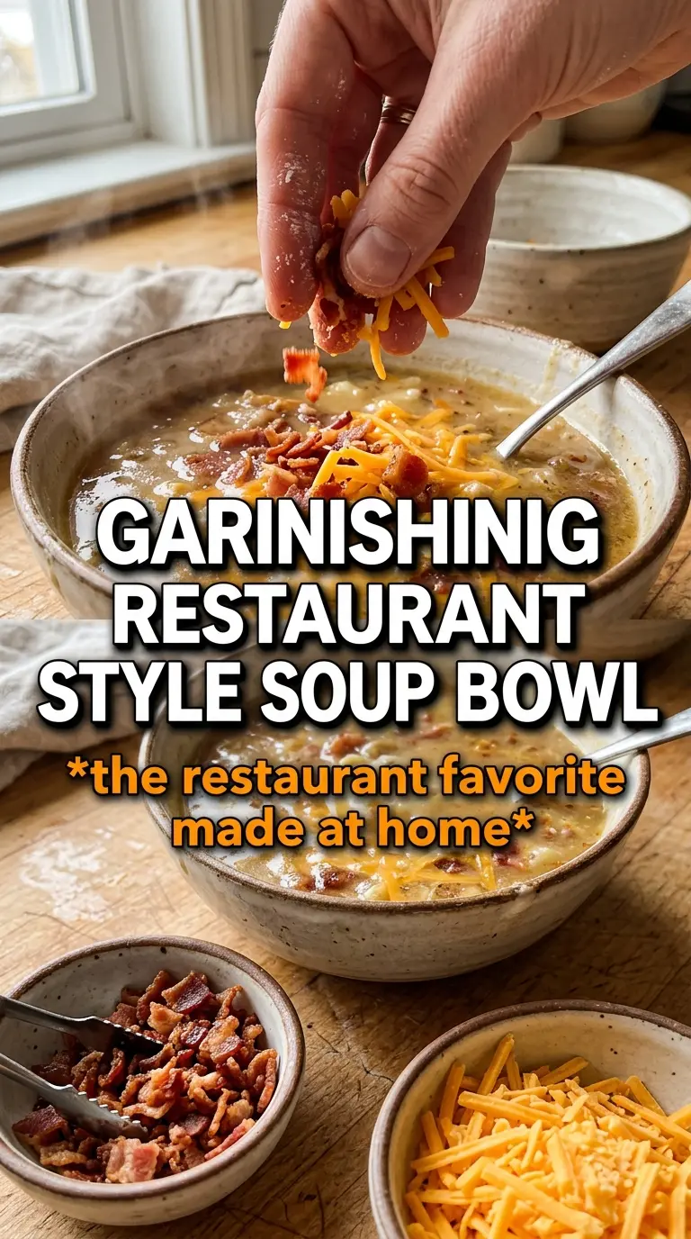 Copycat Chili's Baked Potato Soup creamy loaded