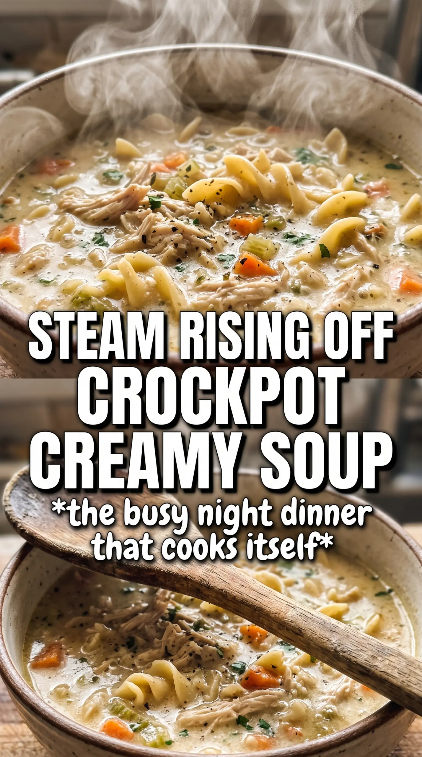 Crockpot creamy chicken noodle soup creamy chicken noodle soup