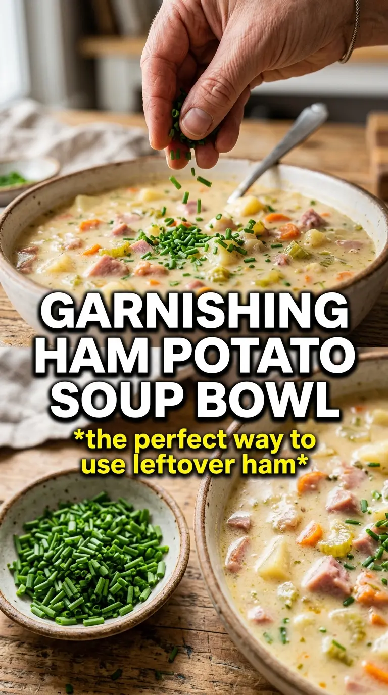 One Pot Ham And Potato Soup creamy hearty comforting