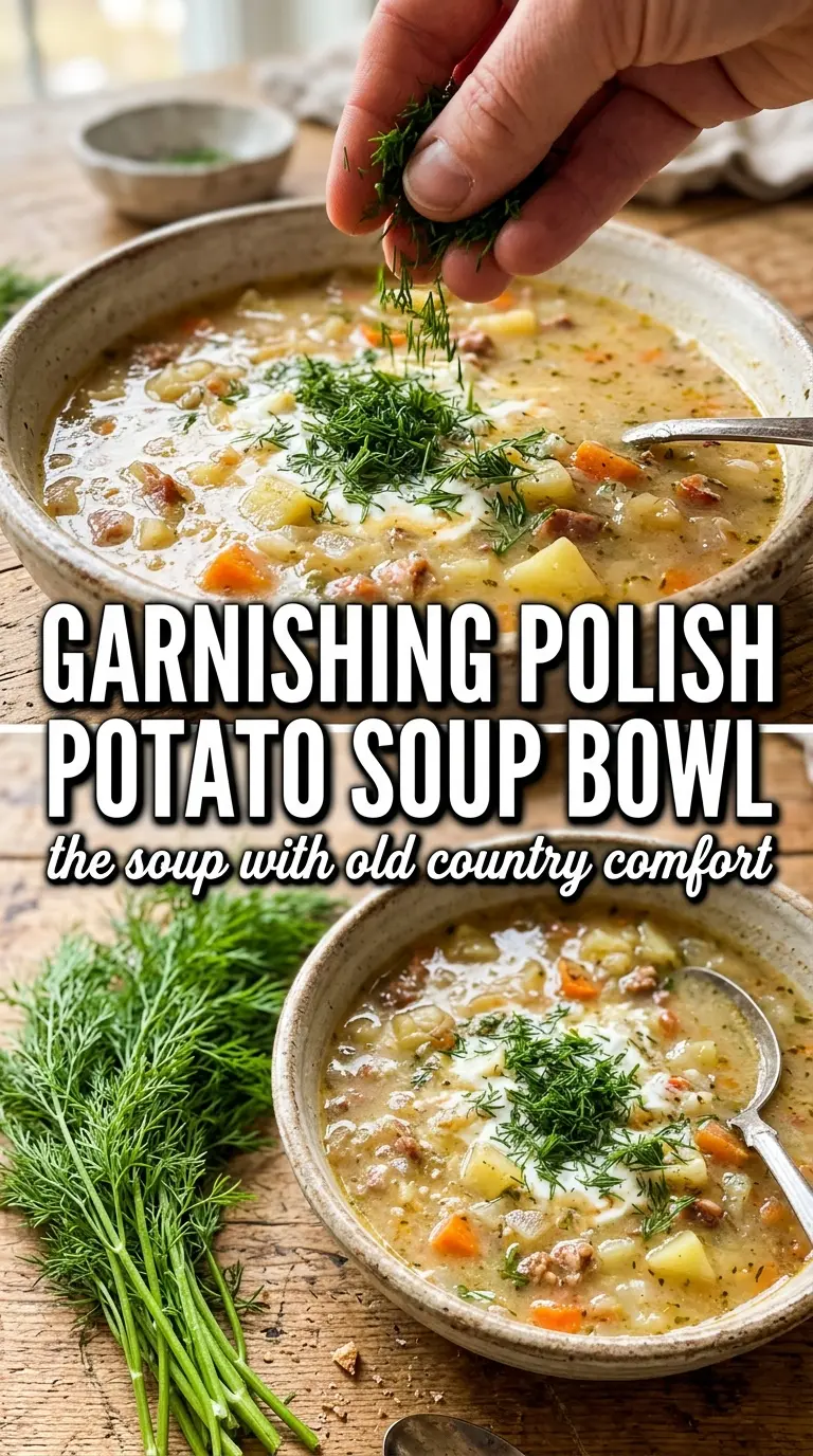 Polish Potato Soup creamy golden broth