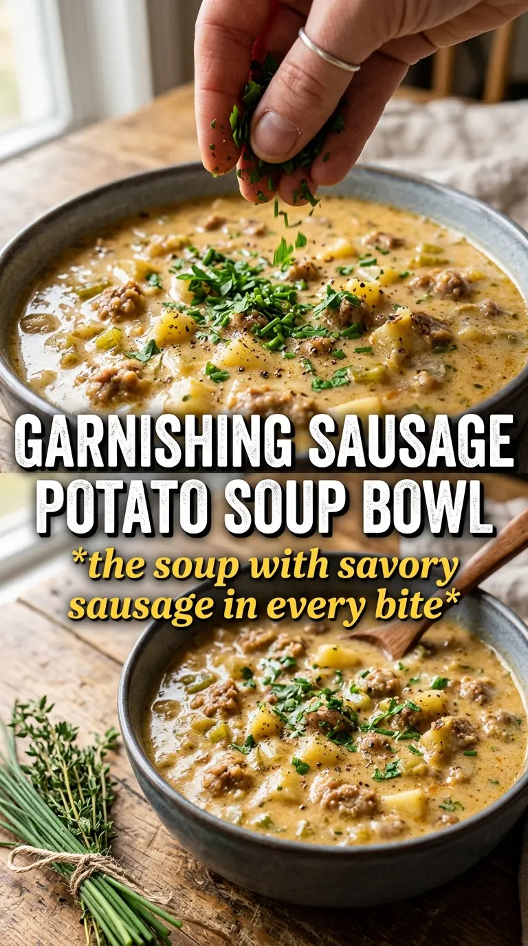 Sausage Potato Soup hearty creamy