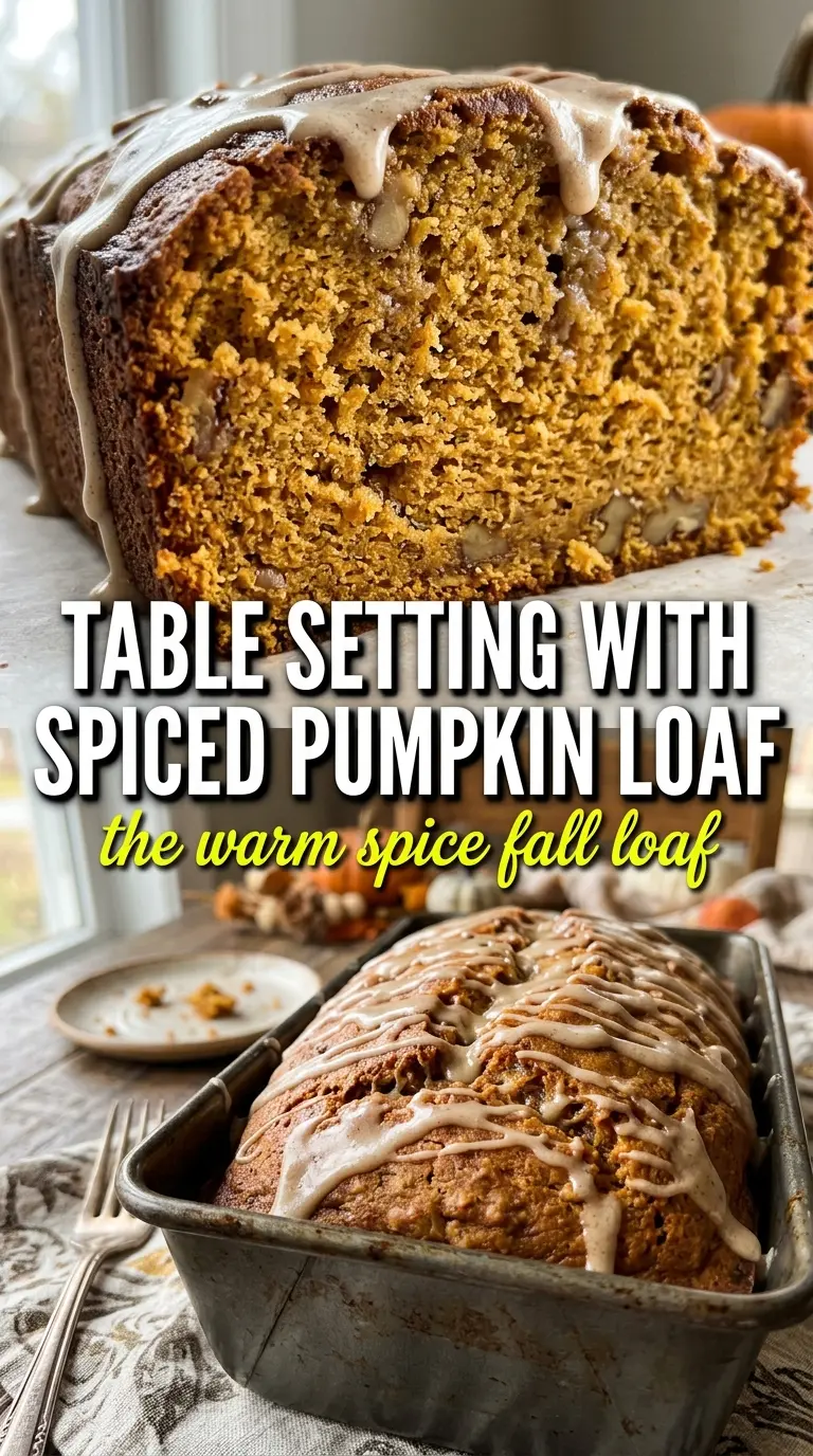 Spiced Pumpkin Bread warm sliced deeply spiced